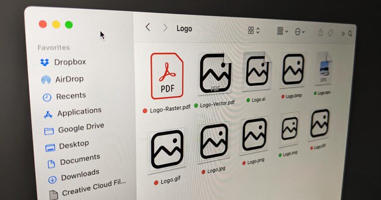 MacOS Finder Logo Files